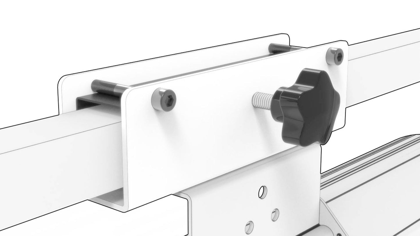 Support de fixation universel Argent