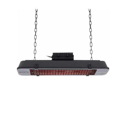 Vintage Dark Suspendu noir 2500 Watt - Chauffageterrasse.fr