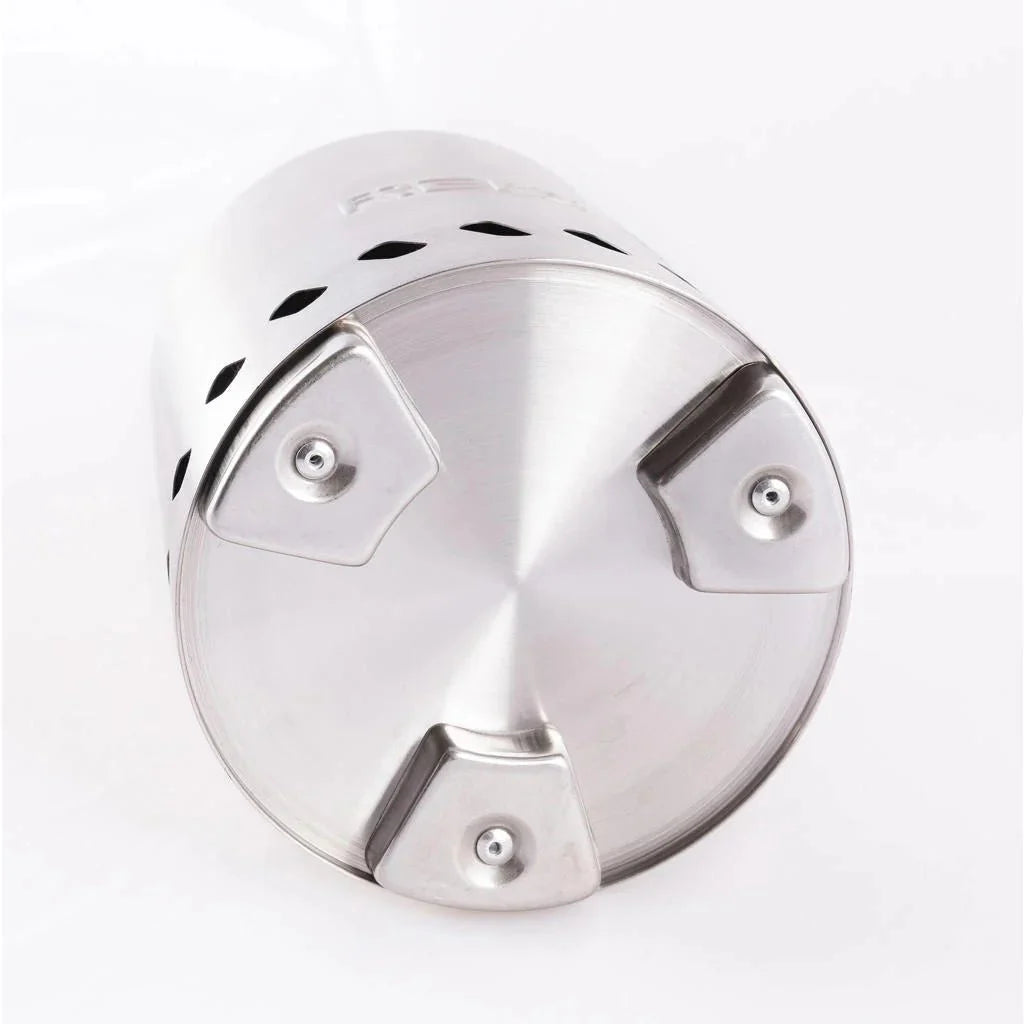 Brasero de table à pellets moyen inox