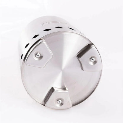 Brasero de table à pellets moyen inox