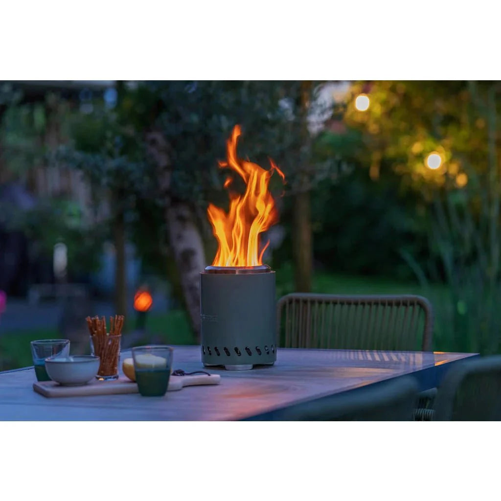 Brasero de table à pellets Volcano moyen vert olive