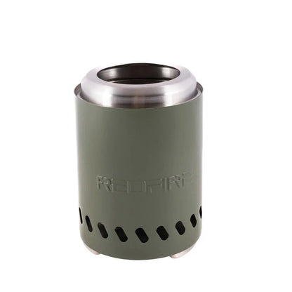 Brasero de table à pellets Volcano moyen vert olive