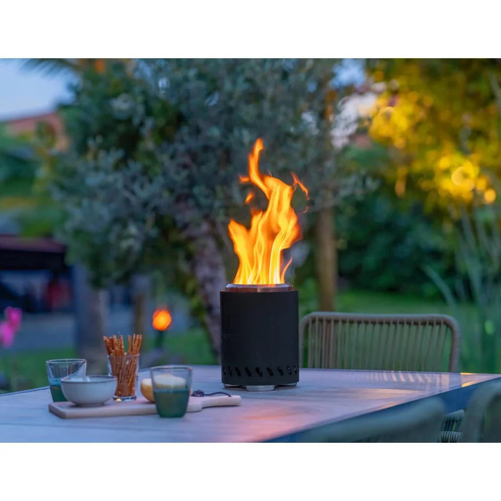 Brasero de table à pellets Volcano moyen noir