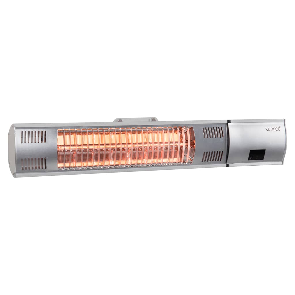Sunred rose gold argenten Royal Diamond wand chauffage de terrasse of chauffage met 2000 Watt